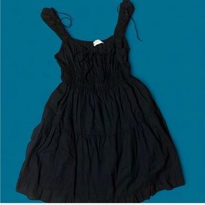 ALTARD STATE- black babydoll dress